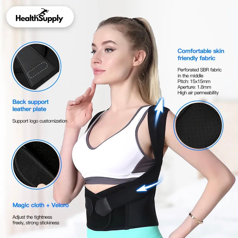 Adjustable Posture Support Brace
