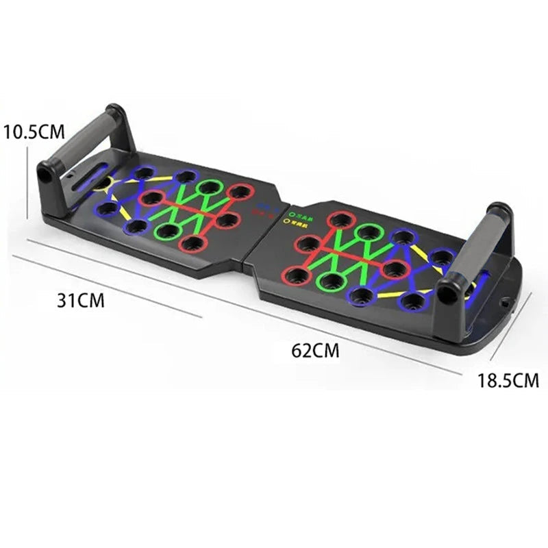 Multi-Function Foldable Push-Up Board