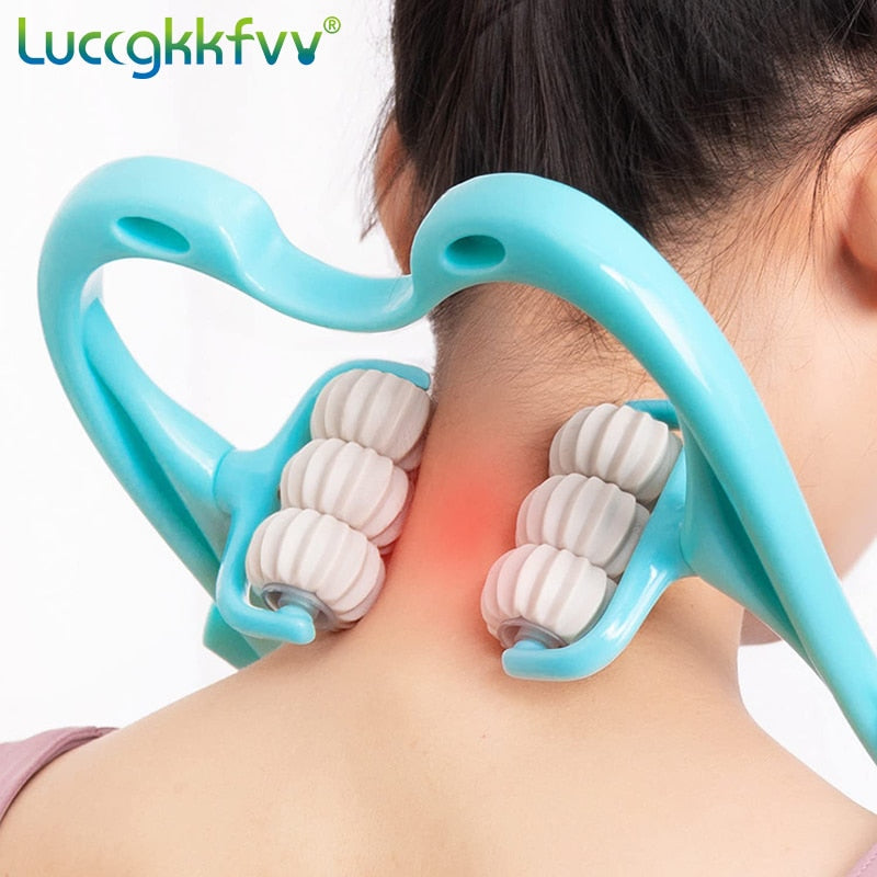 Handheld Neck & Shoulder Massage Roller