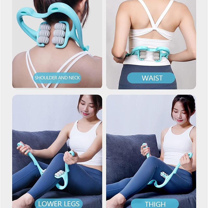 Handheld Neck & Shoulder Massage Roller
