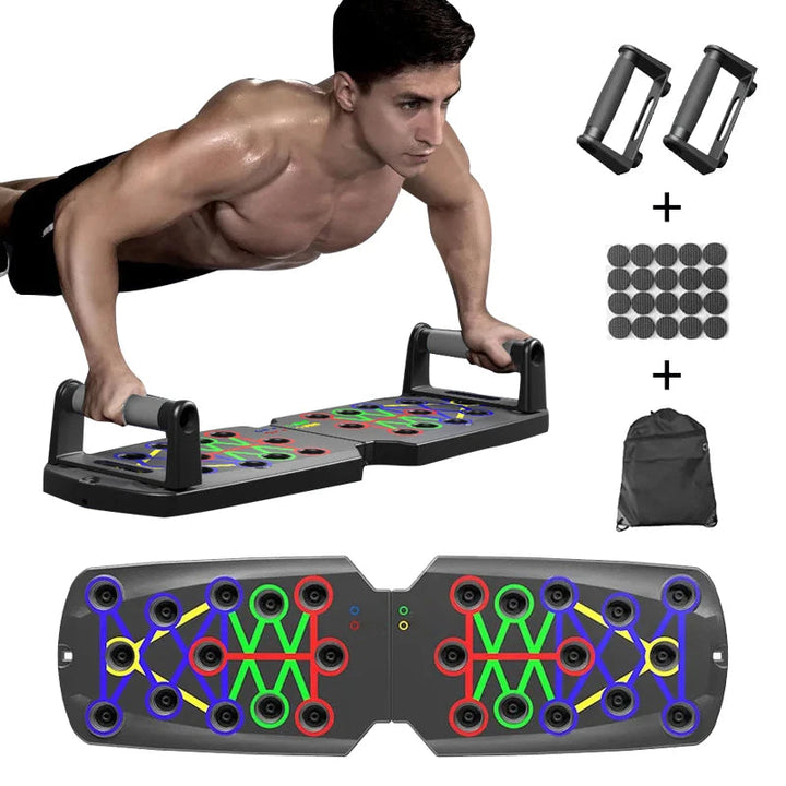 Multi-Function Foldable Push-Up Board